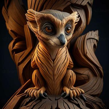 3D модель Lepilemur sahamalazensis (STL)